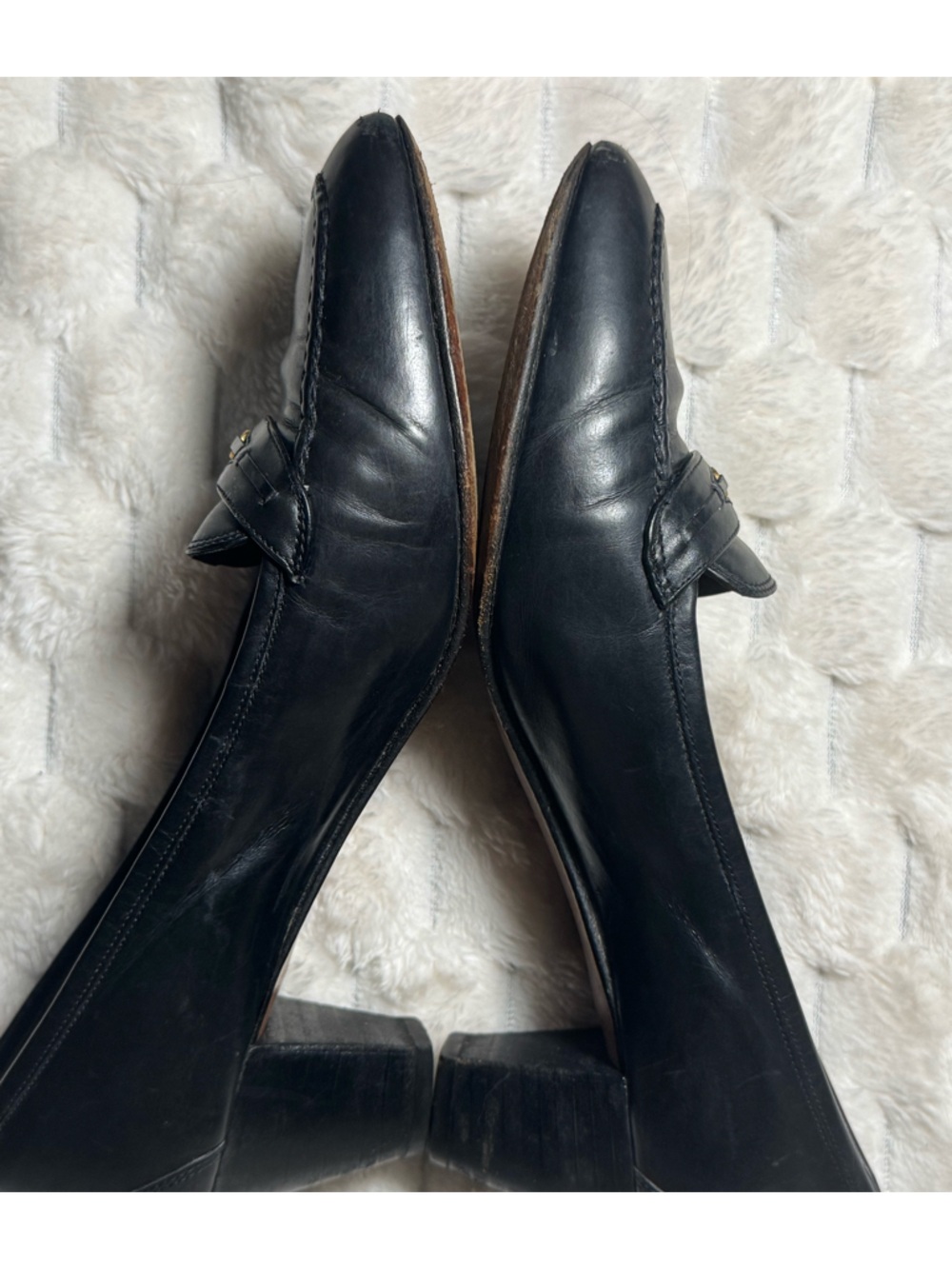 Vintage Gucci Heels Loafers 37 - Picture 7 of 14